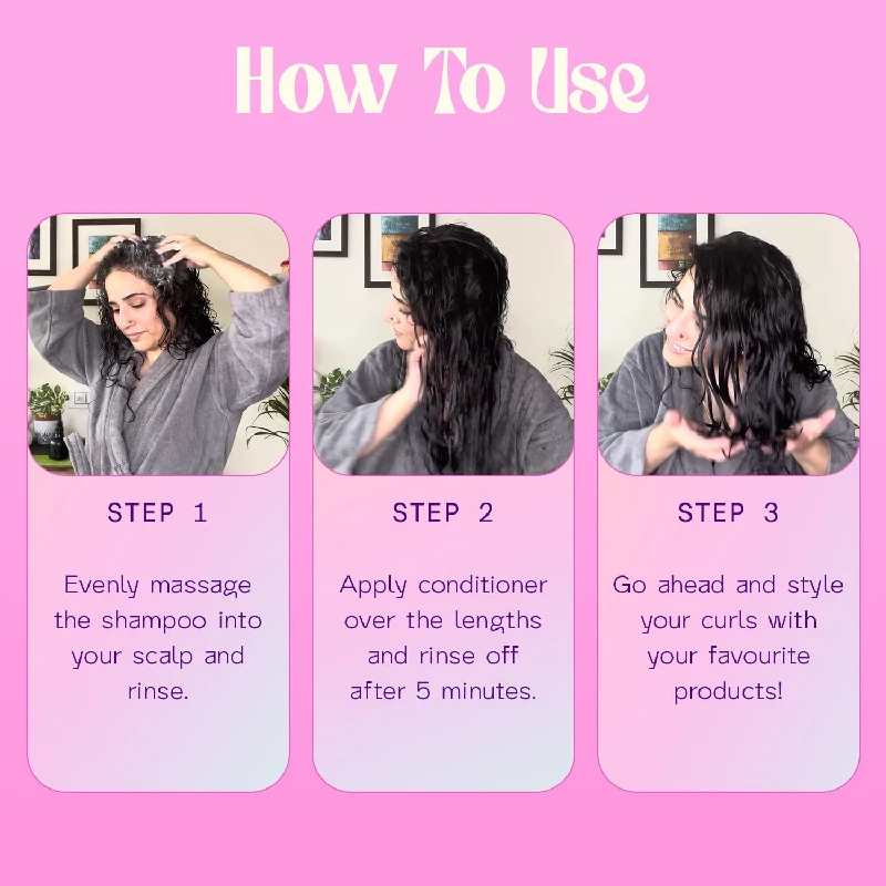 Arata Advanced Curl Care Hair Shampoo, 300 ml-6.webp